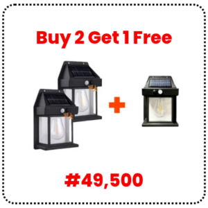 Buy 2 get 1 free_20260731_163633_0000 Solar Outdoor Wall Light – Buy 2 Get 1 Free (3 Units)