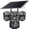 Premium Triple-Lens 8K Ultra HD Solar Security Camera
